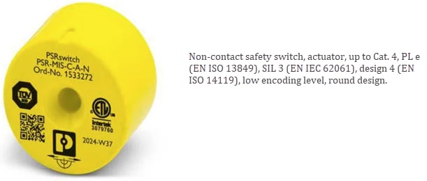 Phoenix Contact Interrupteurs de sécurité magnétiques PSR-MIS